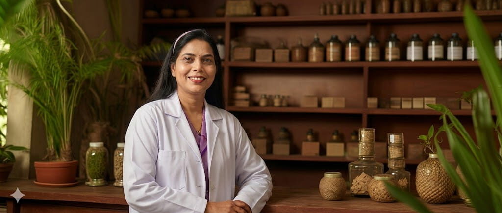 Experienced Ayurvedic doctor at Vaidya Parampara Ayurvedic Clinic in Thane providing Panchakarma and natural healing treatments